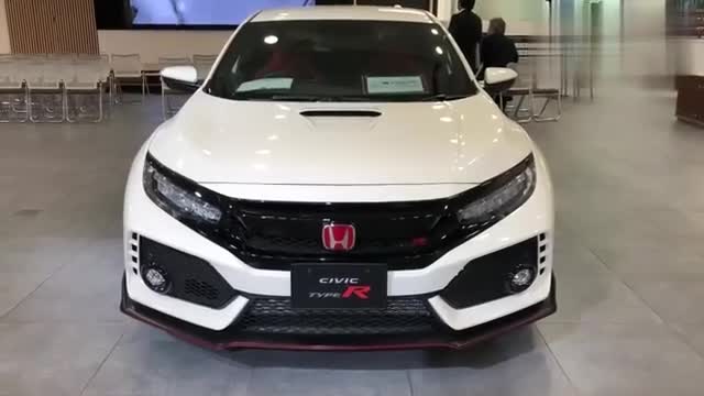 全新思域typeR实拍,看完想要开回家