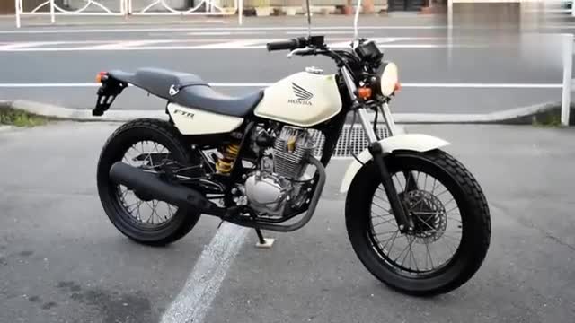 实拍本田FTR223,这车估计没几个人