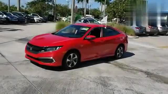 实拍欣赏红色的本田思域，多少男