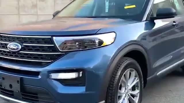 2020款福特探险者实车展示，拿到钥匙坐进驾驶座，才是心动的开始