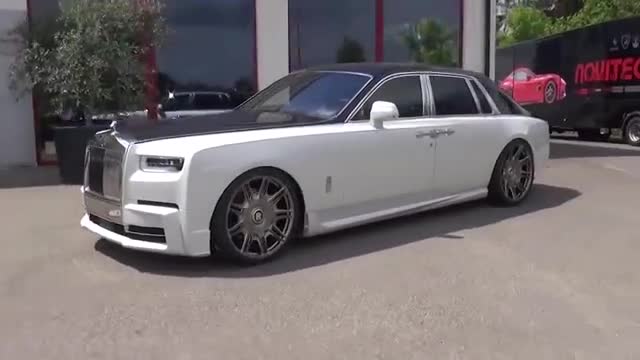 800万的2020款劳斯莱斯库里南实拍，坐进车内开上路才知道有多霸