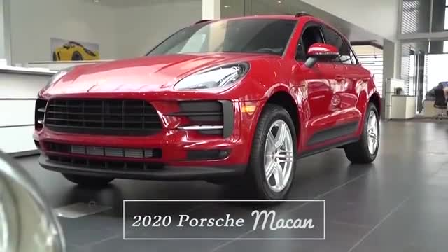 高清实拍2020款保时捷Macan，看到实车那刻，才知道有多帅气！