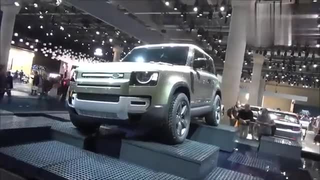 新车鉴赏,实拍路虎全新卫士,外观