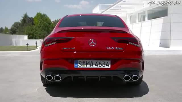 内饰细节实拍，2020款奔驰AMGCLA4