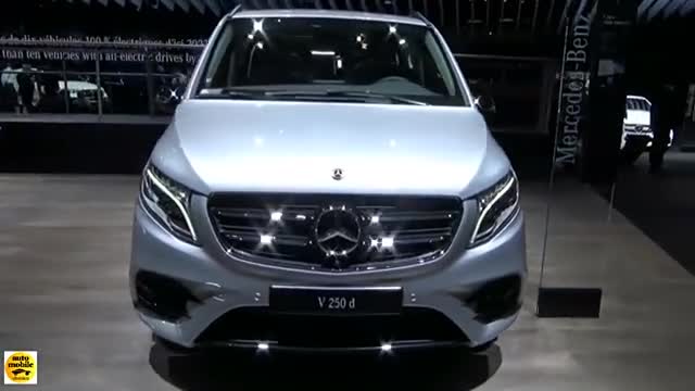 奔驰推出豪华面包车V250d，你舍得开这车拉货吗？