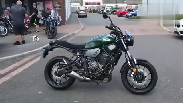 车型鉴赏,实拍雅马哈双缸复古XSR70