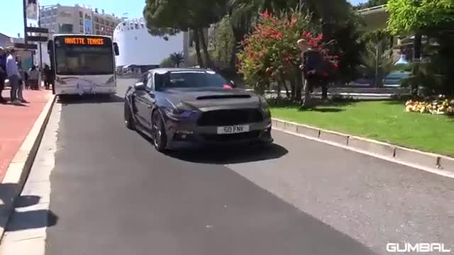 国外街头实拍超跑，一款拥有独特