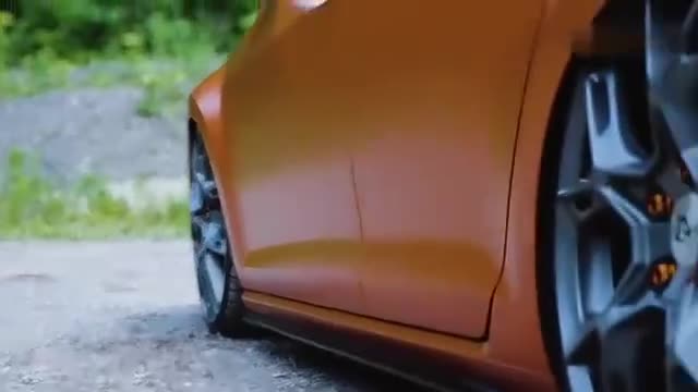 实拍改装版7代高尔夫GTI,低沉的声