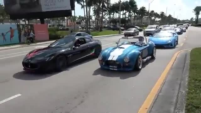 国外高性能跑车实拍展览性能范