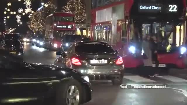 超级跑车国外深夜实拍魅力十足