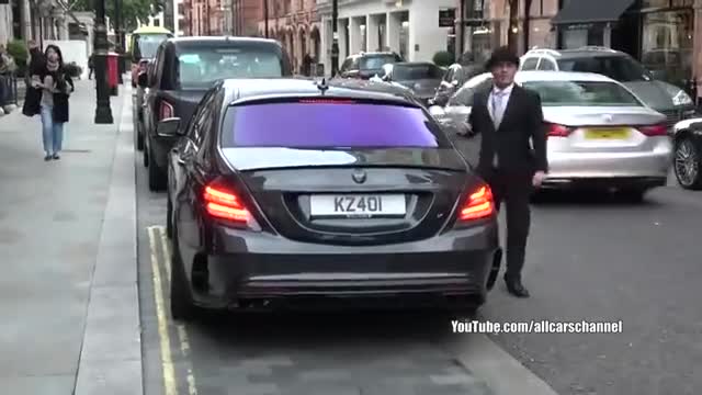 国外街头跑车实拍欣赏豪华感不