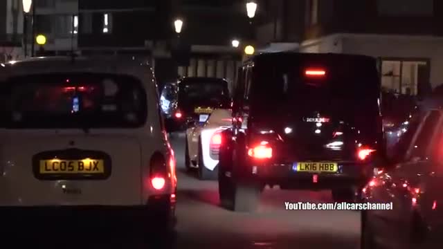 豪华跑车伦敦实拍颇为时尚的车