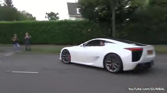 国外实拍超跑，每一款都拥有不错