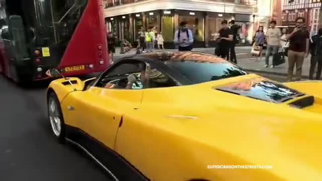 海外街头实拍各大品牌跑车不错