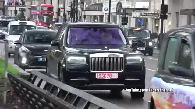 国外道路实拍跑车展示优雅的姿