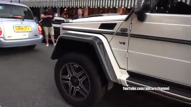 各种超跑伦敦实拍欣赏豪华感不