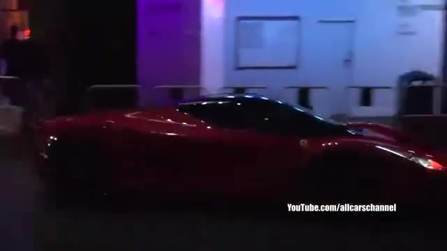 豪华跑车海外深夜实拍性能范十