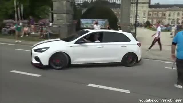 海外性能跑车实拍展示，加速声浪