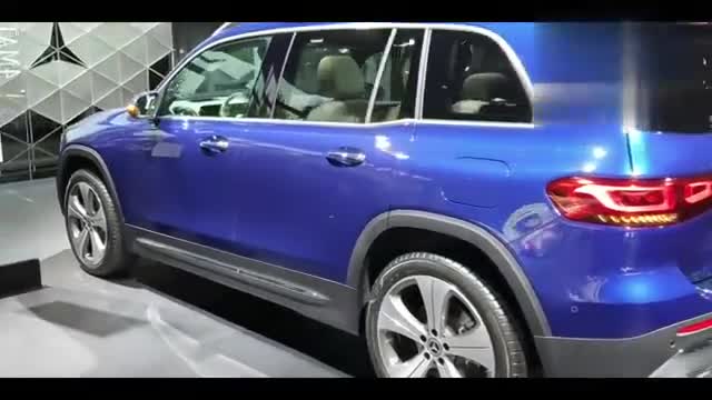 非要啥奥迪Q3，车展内外实拍奔驰GLB