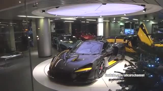 国外帅气跑车实拍展览车身做工