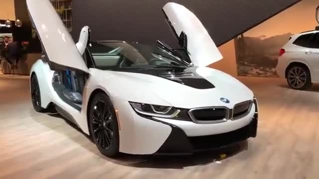 海外车展跑车欣赏，2020款BMWi8Roa