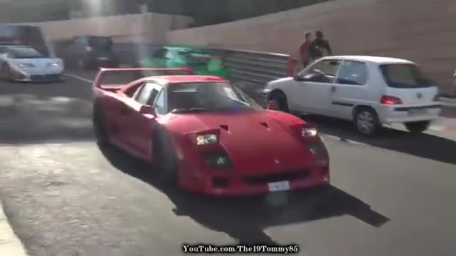 国外街头实拍各种风格的超跑，你