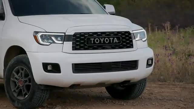 2020款丰田Sequoia中控屏实拍展示