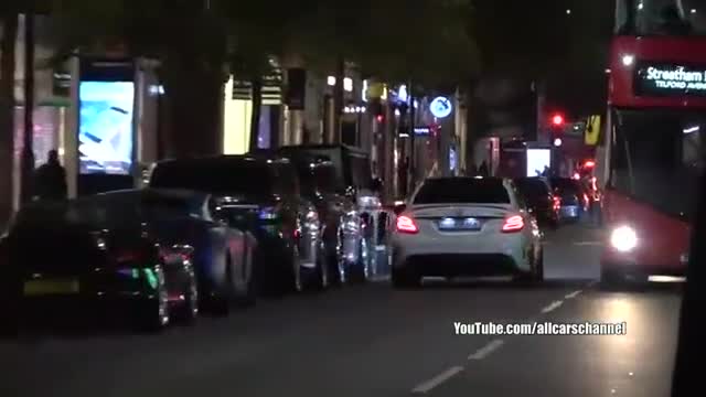 伦敦街头外媒实拍跑车难忘的体