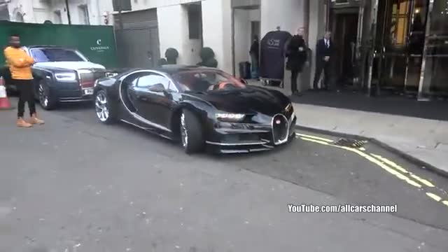 伦敦街边实拍设计精美的跑车你