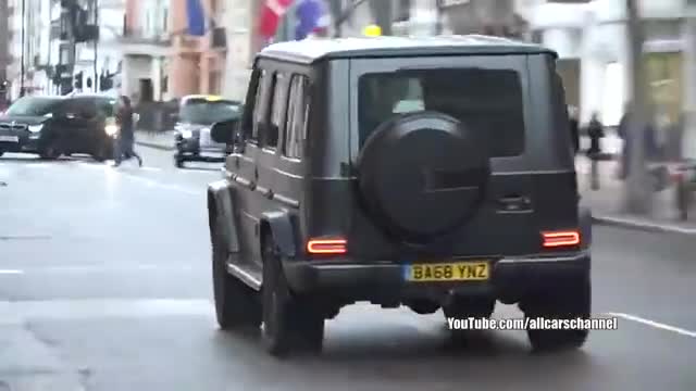 伦敦街头超跑实拍展示，你喜欢哪