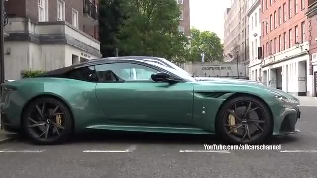 伦敦超跑街头实拍车身姿态颇为