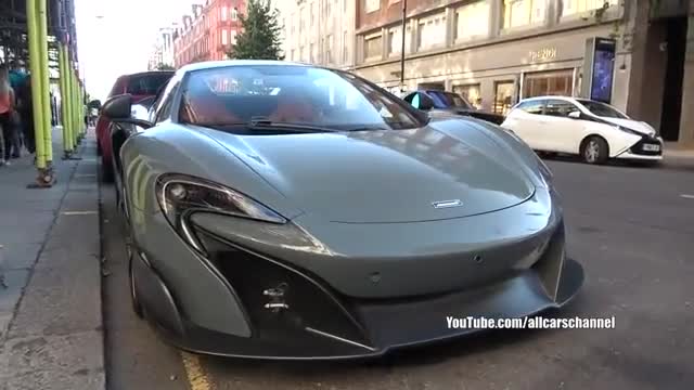 伦敦街边实拍帅气跑车引人瞩目