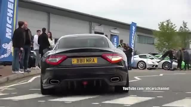 宽体低趴超跑海外实拍展示拥