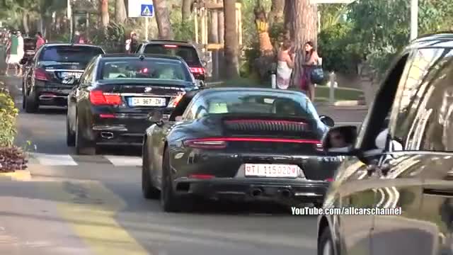 海外实拍超跑展示真是难得一见