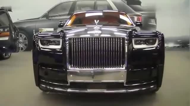 劳斯莱斯幻影近距离实拍，其奢华