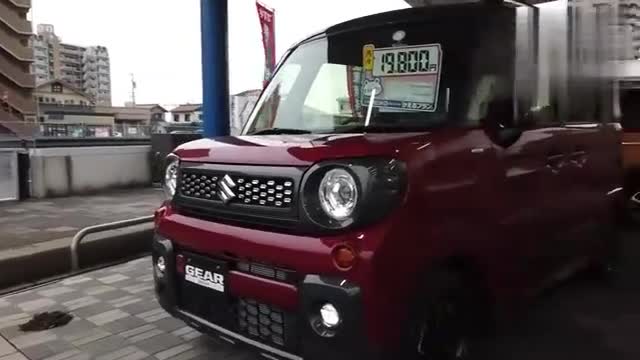 日本K-Car铃木SpaciaGear实拍欣赏，空
