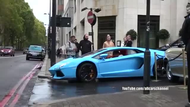 伦敦道路实拍跑车欣赏拥有不错