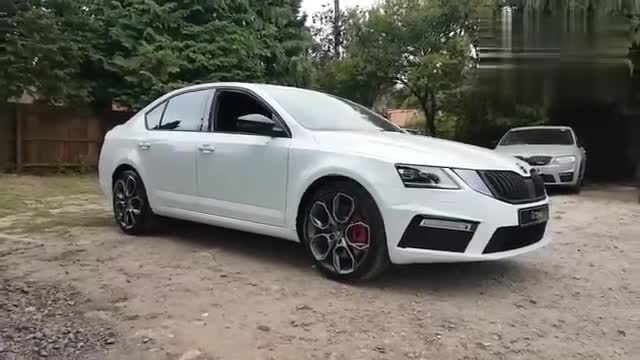 明锐的性能版，实拍斯柯达明锐vRS