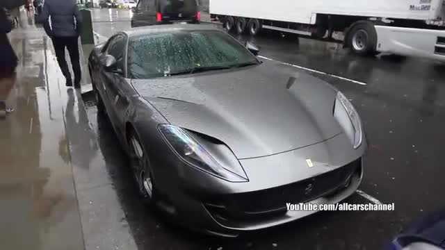 实拍超跑精美车身展示年轻的外