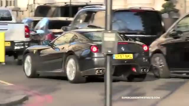 实拍超跑海外街头马力全开好听