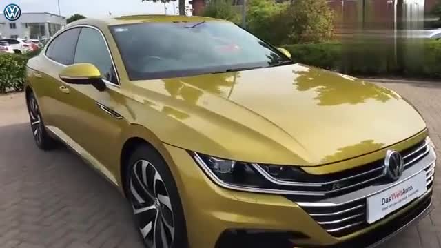 实拍大众ArteonR-Line，这才是轿跑该