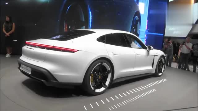 新车鉴赏，保时捷电动轿跑TaycanTurbo