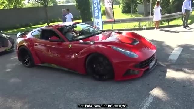 身姿低趴的超级跑车展示超跑集