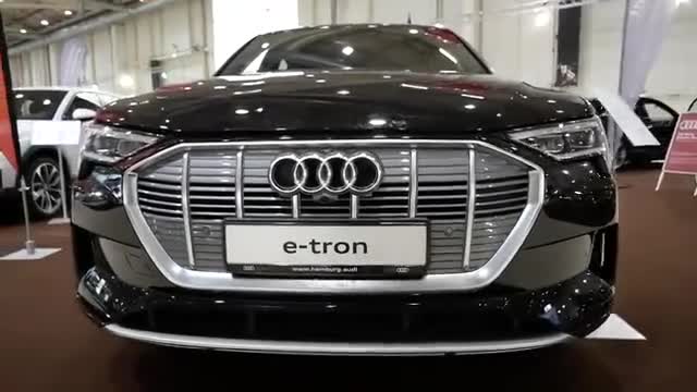 实拍国外2020款奥迪E-Tron，具备独特
