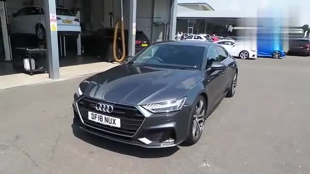 实拍新款奥迪A7S-Line，怎能一个帅字