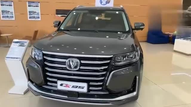 实拍长安CS95，气派十足的国产中大