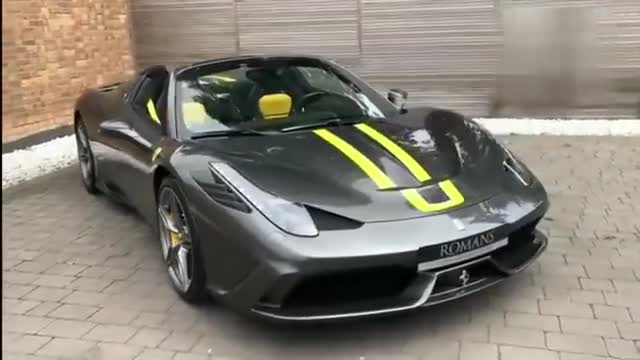 实拍全新一代法拉利458Speciale，重点