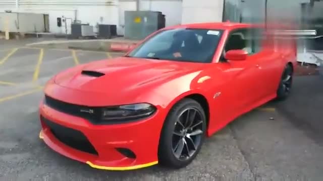 实拍道奇ChargerR-TScatpack，太帅气了