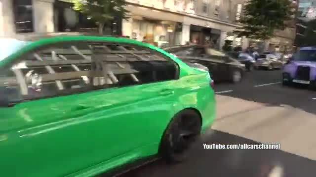 实拍运动跑车海外展示这样的跑