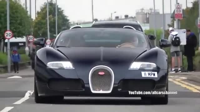 实拍高性能跑车海外展示豪华感